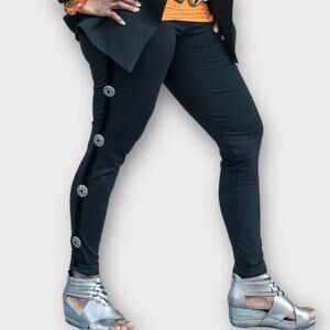 Brazil Roxx Leggings with Concho Accents size S